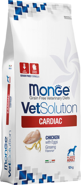 Сухой ветеринарный корм для собак Monge VetSolution Dog Cardiac - фото