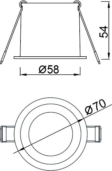 Точечный светильник Mantra Malt 9232