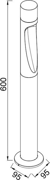 Светильник уличный Mantra Aran 9286
