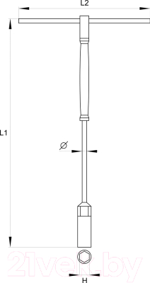 Гаечный ключ Yato YT-1557