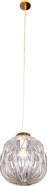 Потолочный светильник ILamp Cento 9935P/1-D300 CL - фото