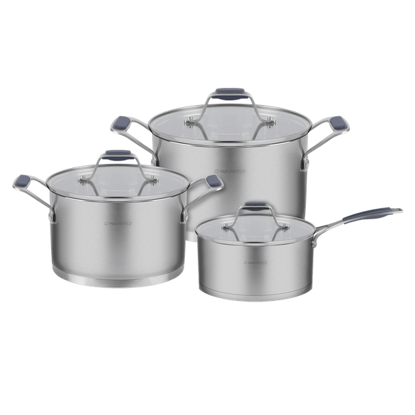Набор кастрюль Maunfeld Madison MF124MS01ST - фото