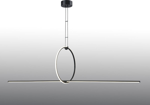 Потолочный светильник ILedex Zoom 10339P/A2-35W-3000K BK-WH - фото