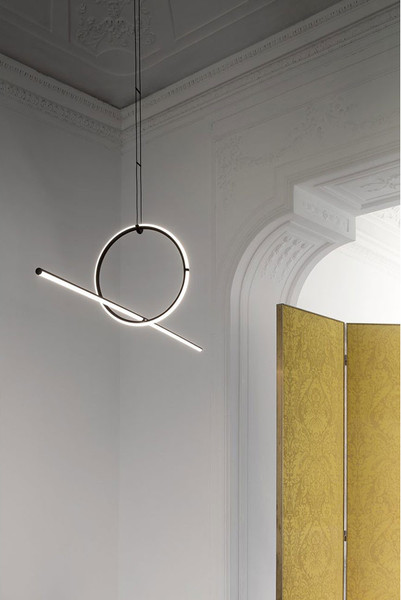 Потолочный светильник ILedex Zoom 10339P/A2-35W-3000K BK-WH