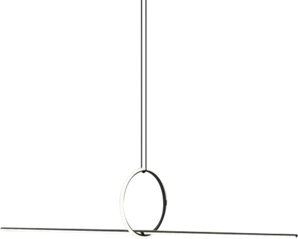 Потолочный светильник ILedex Zoom 10339P/A2-35W-3000K BK-WH