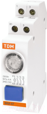 Кнопка на DIN-рейку TDM SQ0214-0002 - фото