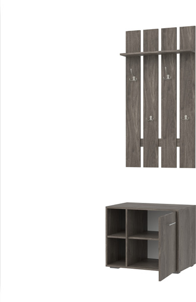 Секция в прихожую Кортекс-мебель Лара СП 3