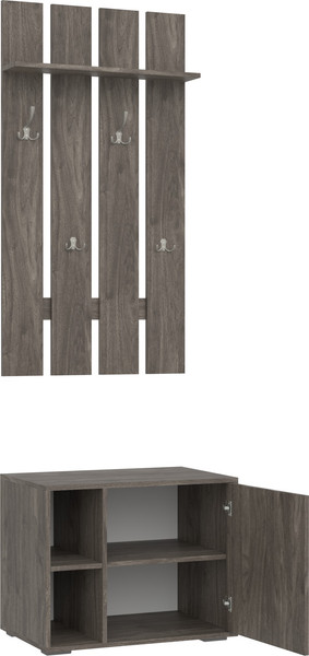 Секция в прихожую Кортекс-мебель Лара СП 3
