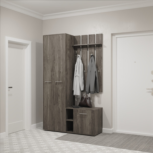 Секция в прихожую Кортекс-мебель Лара СП 3