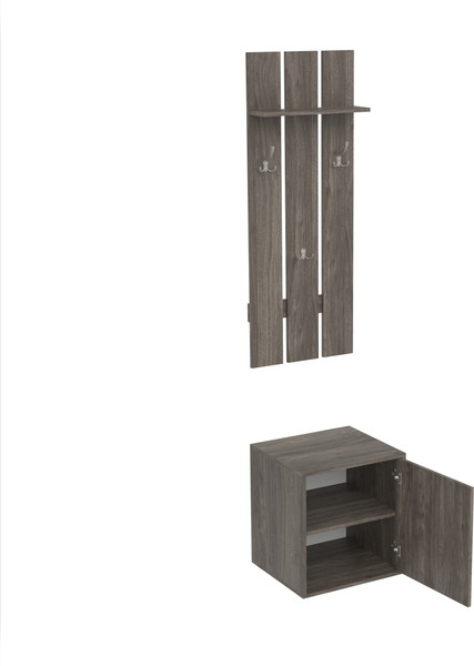 Секция в прихожую Кортекс-мебель Лара СП 2