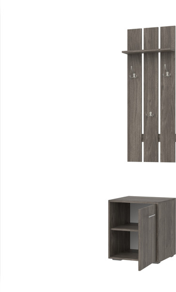 Секция в прихожую Кортекс-мебель Лара СП 2