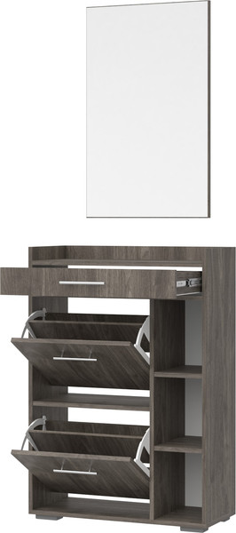 Секция в прихожую Кортекс-мебель Лара СП 5