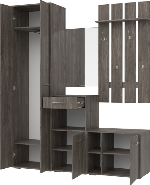 Секция в прихожую Кортекс-мебель Лара СП11