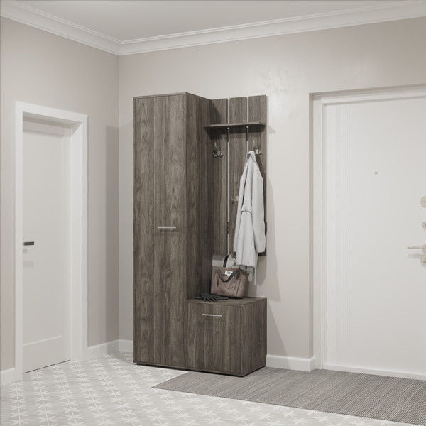 Тумба в прихожую Кортекс-мебель Лара ТП1