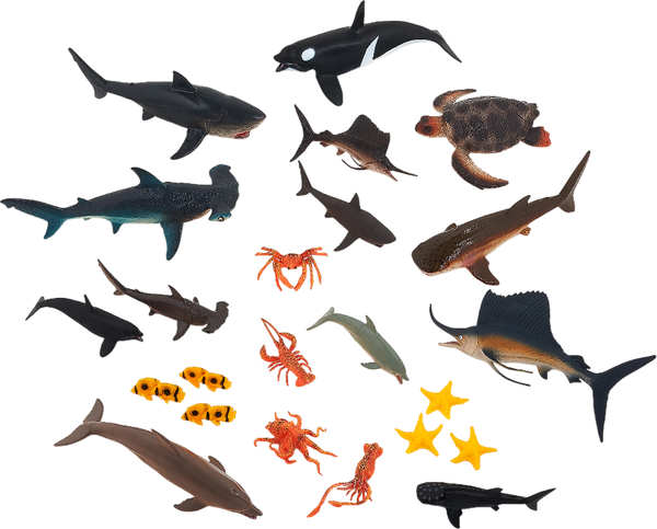 Набор фигурок коллекционных Konik Морские обитатели / KW0019
