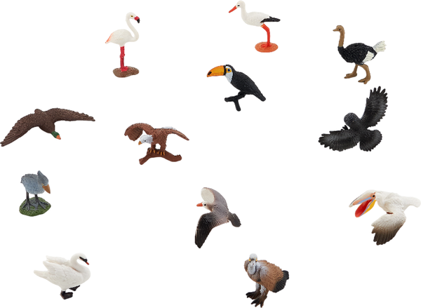 Набор фигурок коллекционных Konik Птицы / KW0007