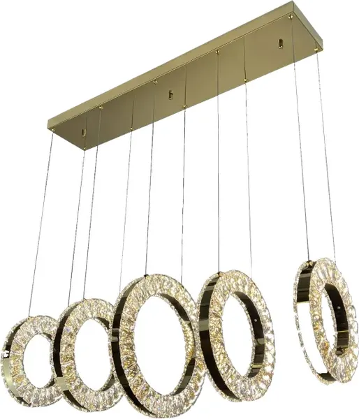 Потолочный светильник ILedex Crystal ice 4460-5 72W TGD