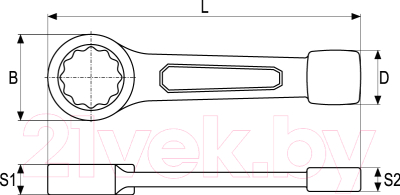 Гаечный ключ Yato YT-1603