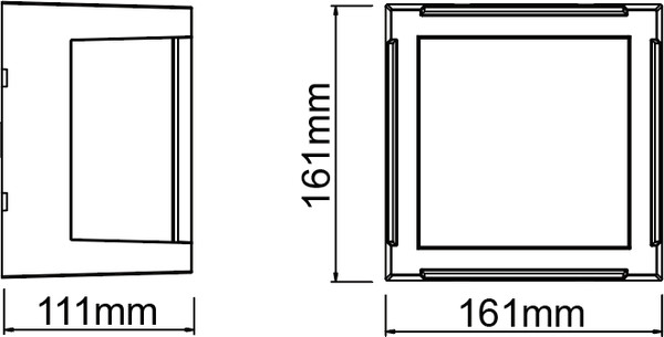 Бра уличное Mantra Creek 8852