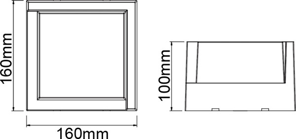 Бра уличное Mantra Creek 8864