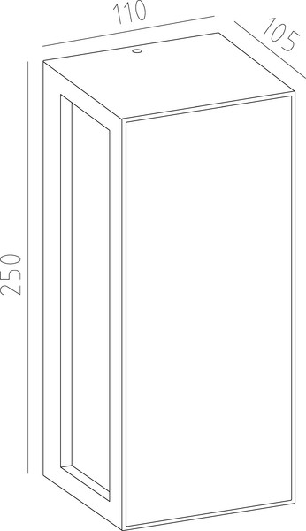 Бра уличное Mantra Beret 7928