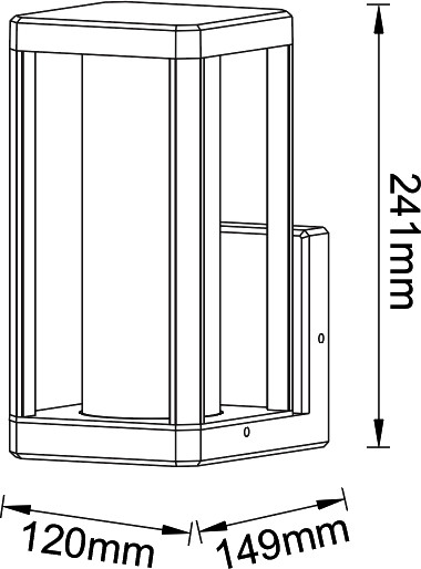 Бра уличное Mantra Nevada 8899