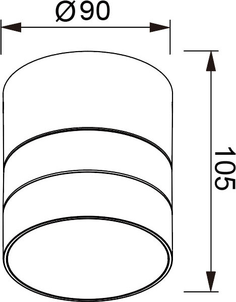 Бра уличное Mantra Saler 9101