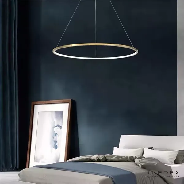 Люстра ILedex Axis 10112P/1-24W-3000K-D800 BR - фото