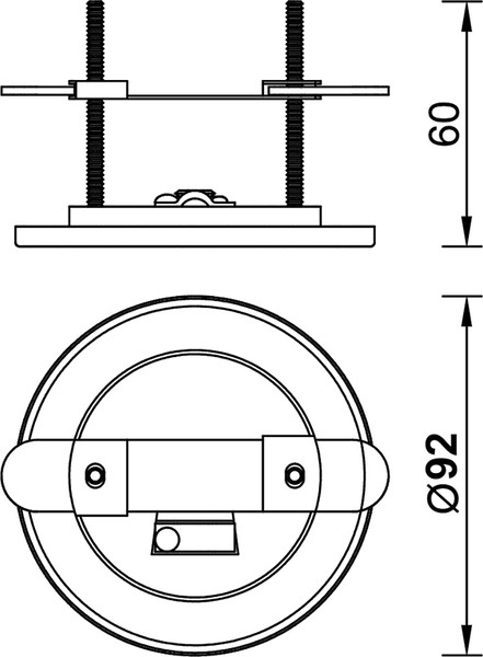 Потолочный светильник Mantra Elsa 8251+7856