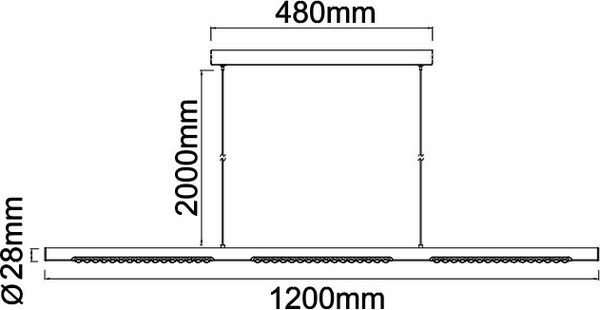 Люстра Mantra Meca 9115