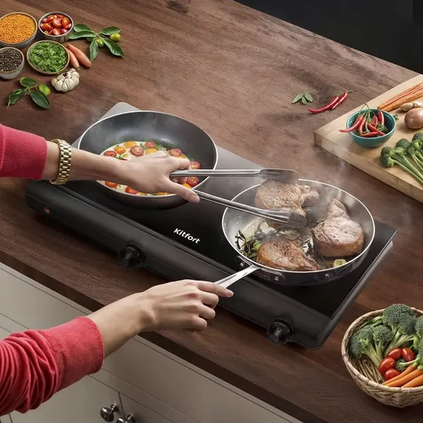 Электрическая настольная плита Kitfort КТ-192