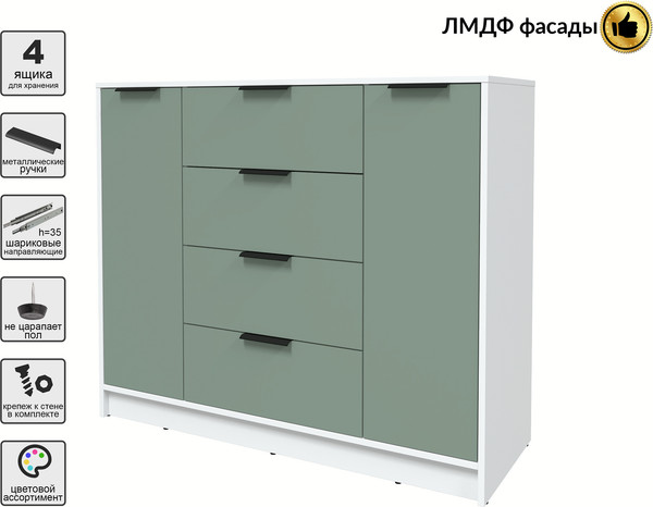 Тумба Интерлиния Концепт КТ-Т120 Глосс