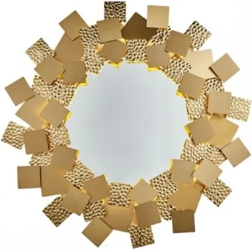 Зеркало ArtHomeDecor Sun 8072W/S-D610 GL - фото