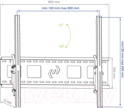Кронштейн для телевизора Kromax Star-2
