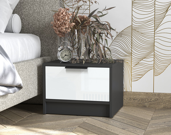 Прикроватная тумба Интерлиния Концепт КТ-ТК1-35 Глосс