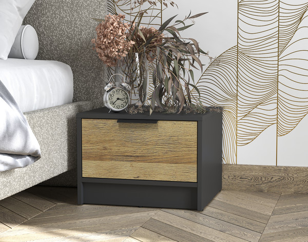 Прикроватная тумба Интерлиния Концепт КТ-ТК1-35 Глосс