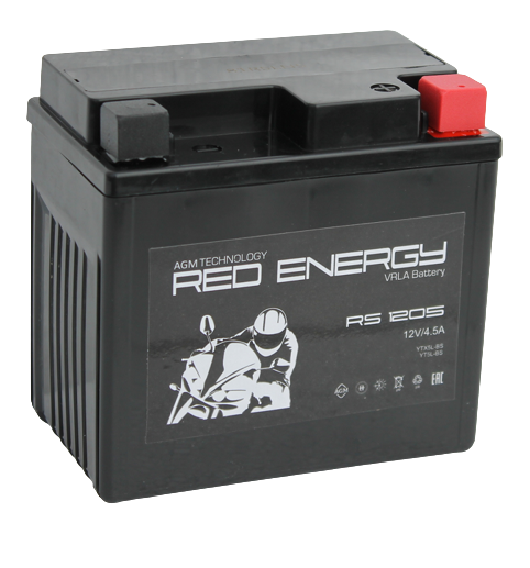 Мотоаккумулятор Red Energy RS1205 YTX5L-BS / YTZ7S / YT5L-BS - фото