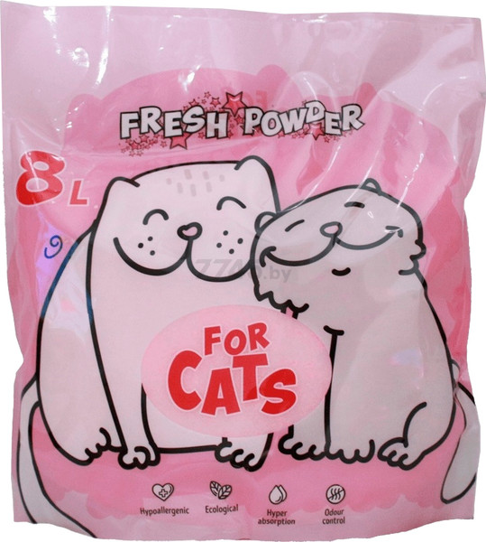 Наполнитель для туалета For Cats Силикагелевый Fresh Powder / TUZ037