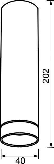 Точечный светильник Mantra Split 8881