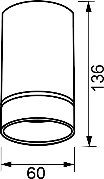 Точечный светильник Mantra Split 8885