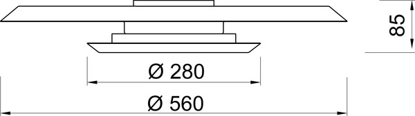 Потолочный светильник Mantra Tina 9002