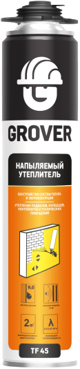Утеплитель напыляемый Grover TF 45 ST - фото