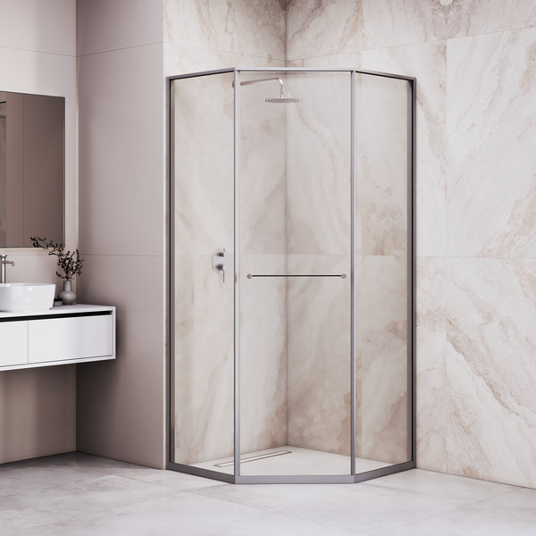 Душевой уголок RGW SV-82Gr L / 33328299-110L  - фото