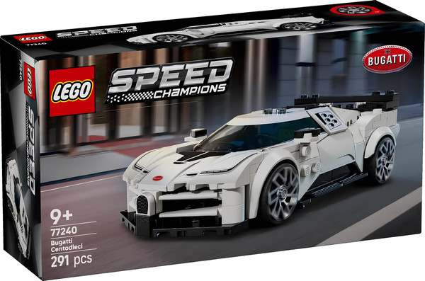 Конструктор Lego Super Racing Series Бугатти Centodieci суперкар 77240 - фото