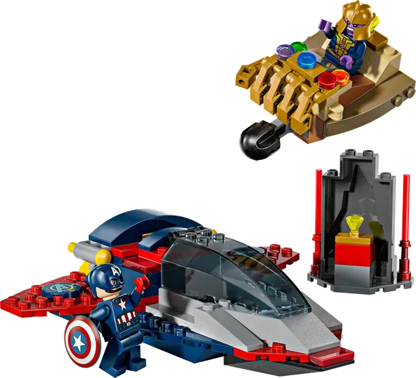 Конструктор Lego Marvel Капитан Америка против Таноса 76319