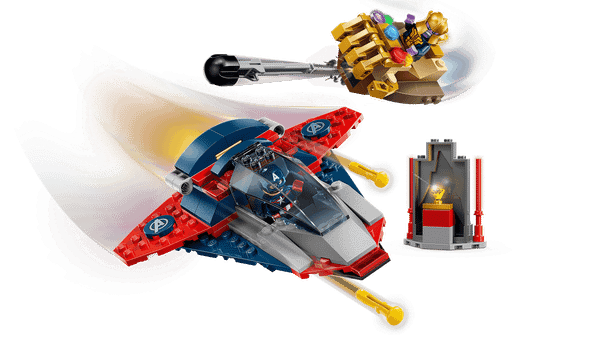 Конструктор Lego Marvel Капитан Америка против Таноса 76319