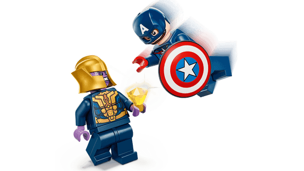 Конструктор Lego Marvel Капитан Америка против Таноса 76319