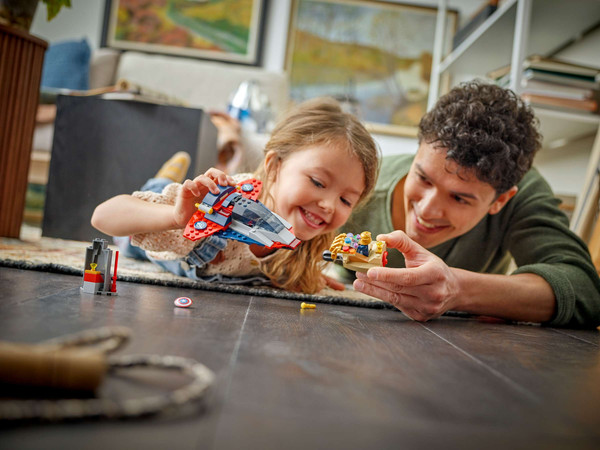 Конструктор Lego Marvel Капитан Америка против Таноса 76319