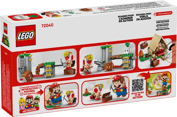 Конструктор Lego Super Mario Лагерь капитана Тоада 72040