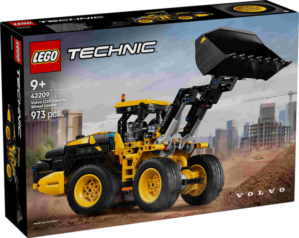 Конструктор Lego Technic Электрический колесный погрузчик Volvo L120 42209 - фото